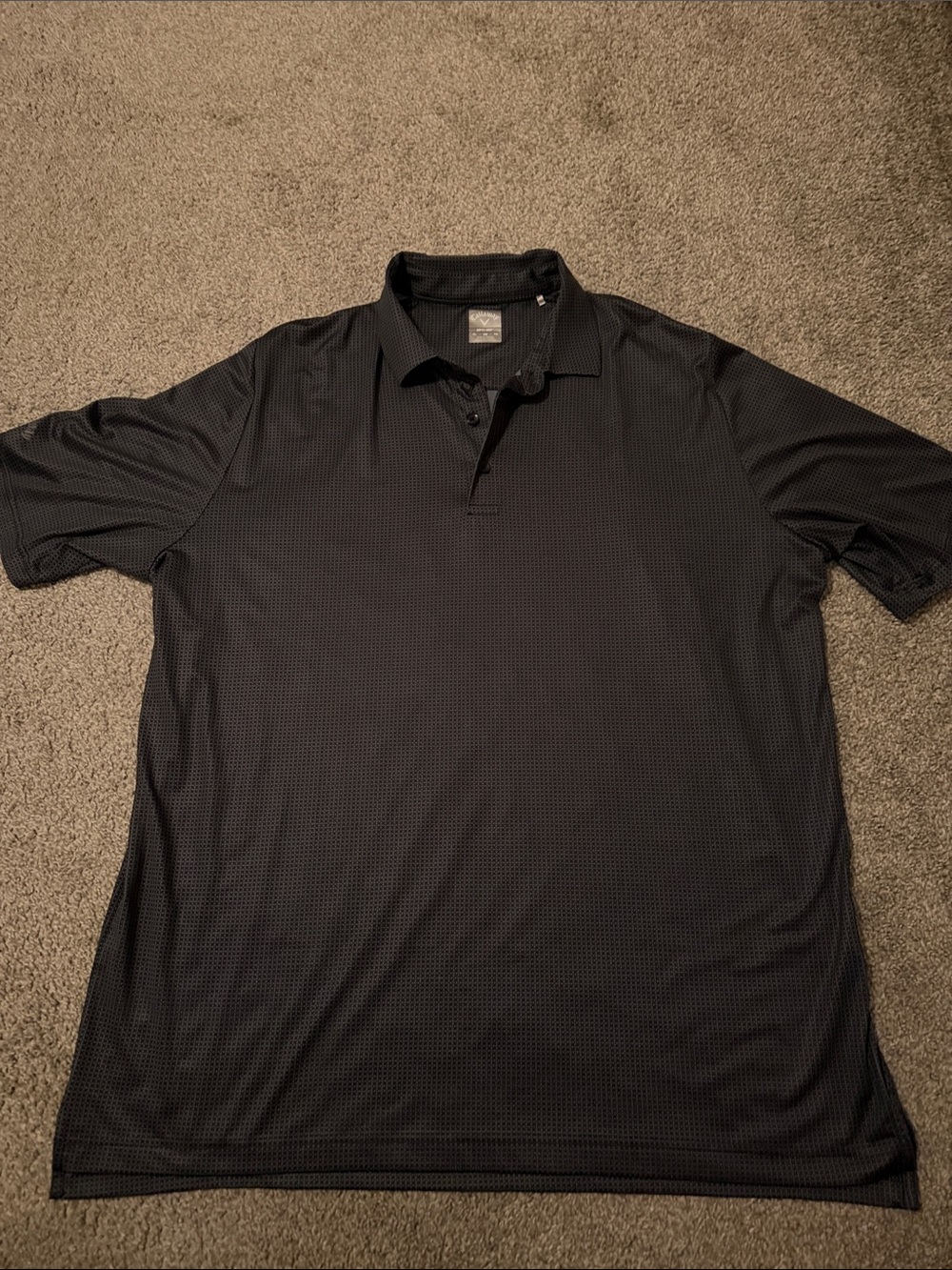 Callaway Black Men's Performance Polo
